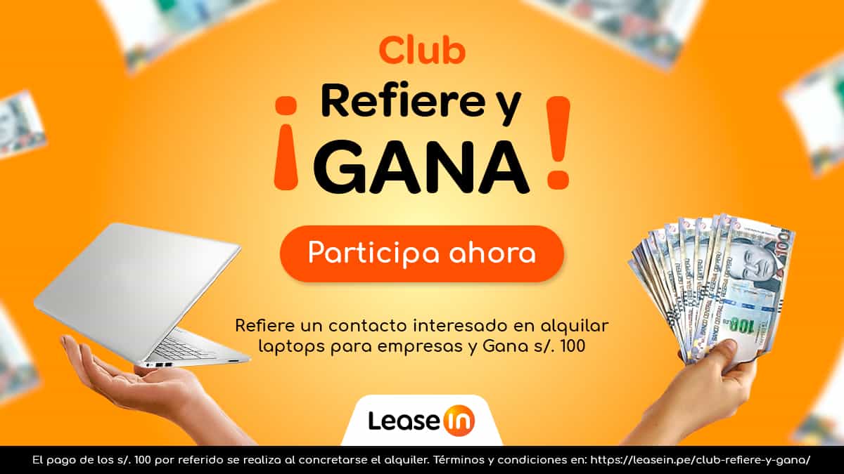 club refiere y gana estrategia de Growth Hacking de Leasein